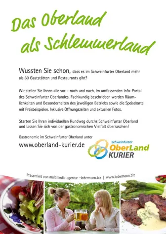 Das Oberland wird zum Schlemmerland Bild: Das Oberland wird zum Schlemmerland
