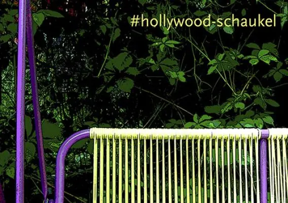 Bild: hollywood-schaukel: Vom Schrebergarten in den Kunstsalon.
