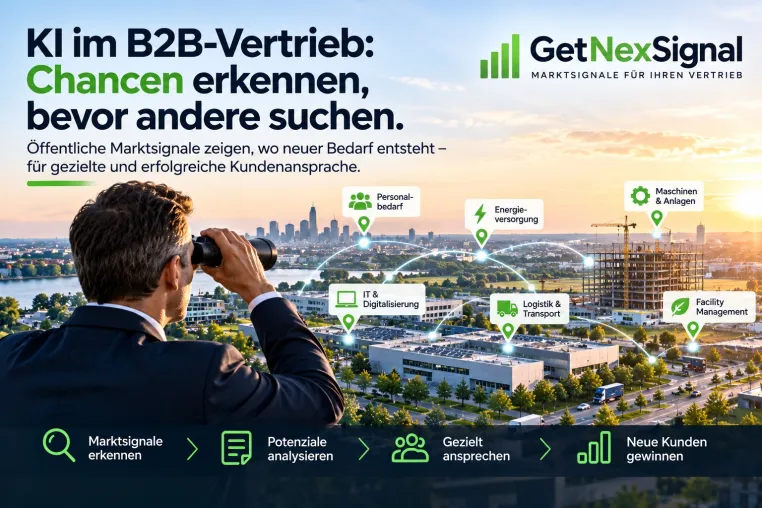Bild: KI im B2B-Vertrieb: Warum Unternehmen nicht mehr auf Kundenanfragen warten müssen