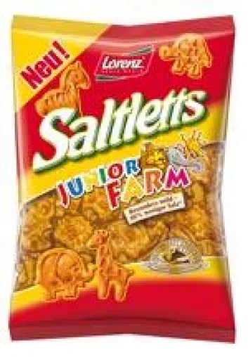 Tierisch kinderlieb - Saltletts Junior Farm – der neue Kinder-Laugensnack aus der Saltletts Traditionsbäckerei Bild: Tierisch kinderlieb - Saltletts Junior Farm – der neue Kinder-Laugensnack aus der Saltletts Traditionsbäckerei