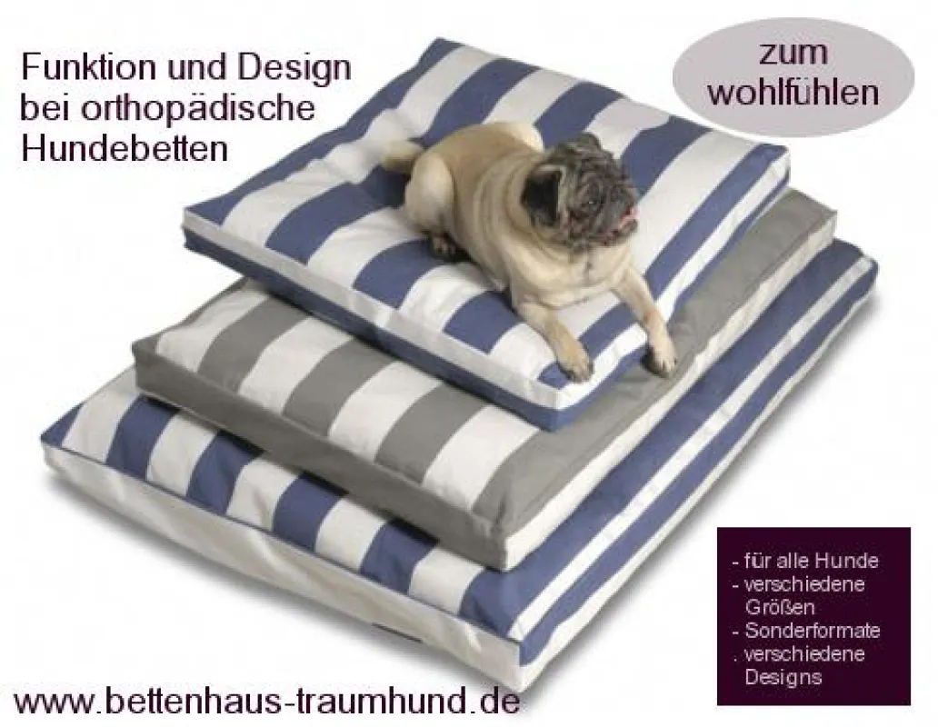 Hundekissen, Hundebetten