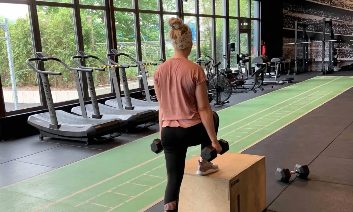 Sina beim Kernwerk Training (© Kernwerk GmbH)