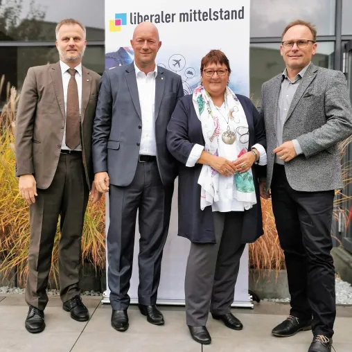 Bild: Drei Bayern in den neuen Bundesvorstand des Liberalen Mittelstand gewählt
