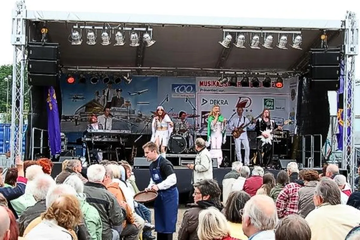 Waterloo auf der Open-Air Bühne