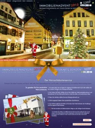 Bild: Immobilienadvent 2010 - Preise im Gesamtwert von über 50.000 Euro