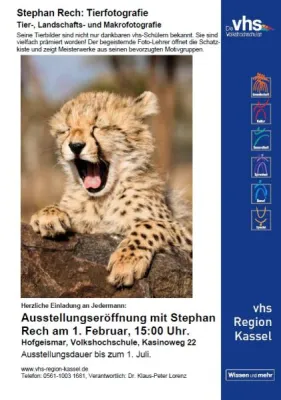 Bild: Ausstellungseröffnung am 01.02.2013 um 15.00 Uhr bei der VHS Hofgeismar