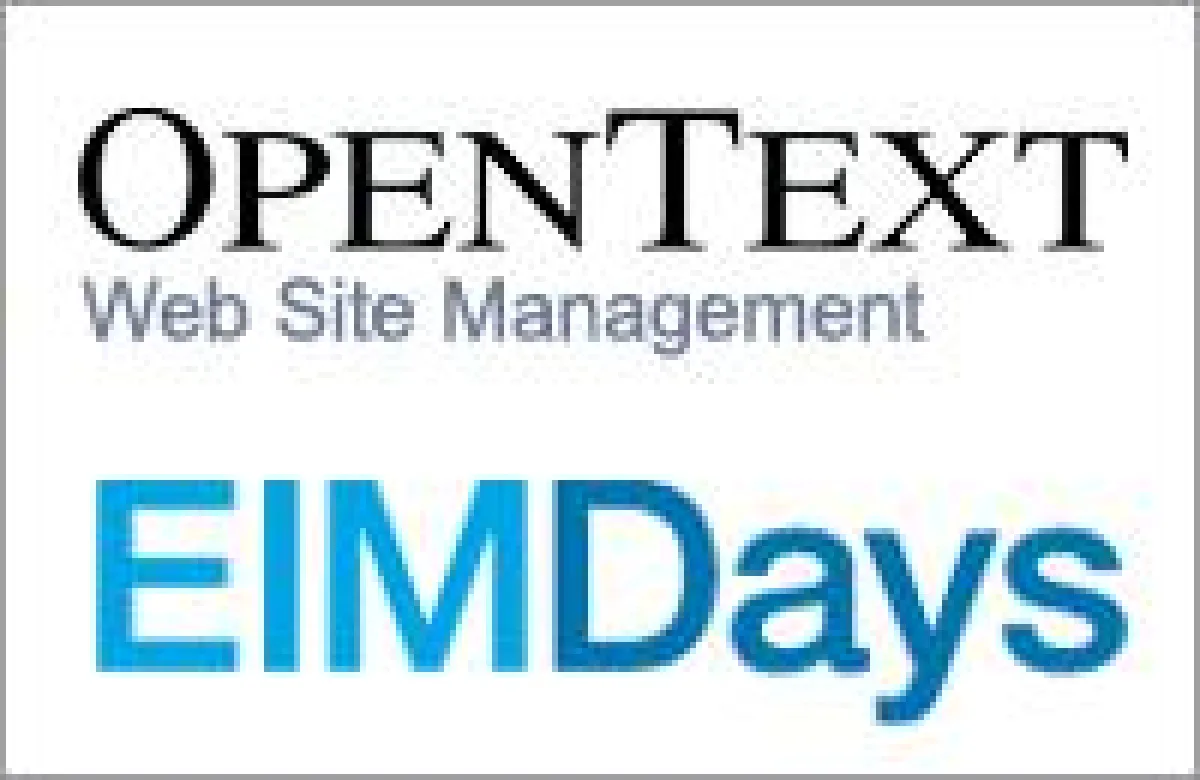 OpenText Web Solution Experts auf EIMDays