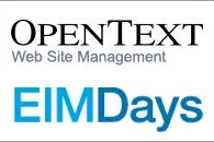 Bild: OpenText Web Solution Experts auf den OT EIM Days 2013