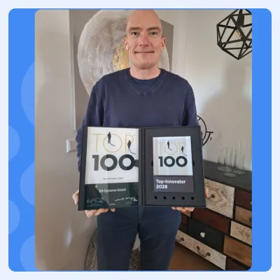 Bild: Quantensprung im Energiemanagement: BS-Systeme GmbH erhält das TOP 100-Siegel 2026