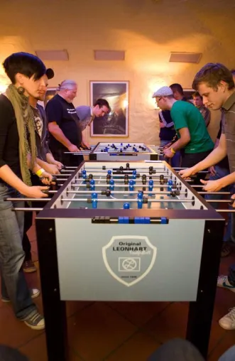 Bild: Der "EasySports Kicker-Cup" läuft - das bislang größte Tischfußball-Turnier Deutschlands
