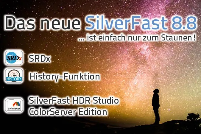 Neue SilverFast 8.8-Software mit Staub- und Kratzer-Entfernung der nächsten Generation Bild: Neue SilverFast 8.8-Software mit Staub- und Kratzer-Entfernung der nächsten Generation