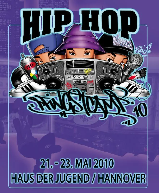 Nationale und internationale Künstler beim Hip Hop Pfingstcamp in Hannover