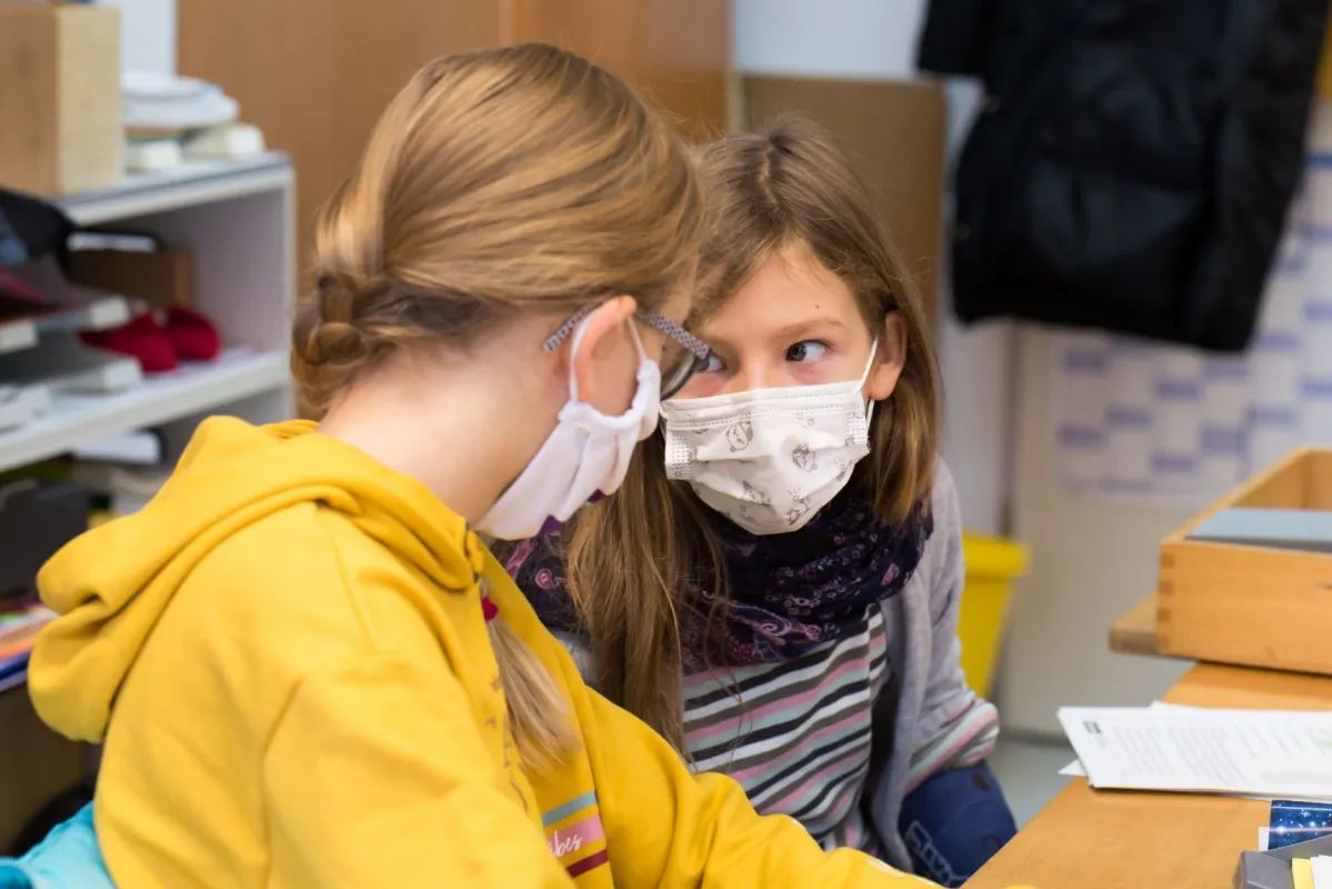 alle Infos rund um Schulleben, Pädagogik und Anmeldung aus erster Hand - Infoabend 15.04.2021 (© Susanne Heiker)