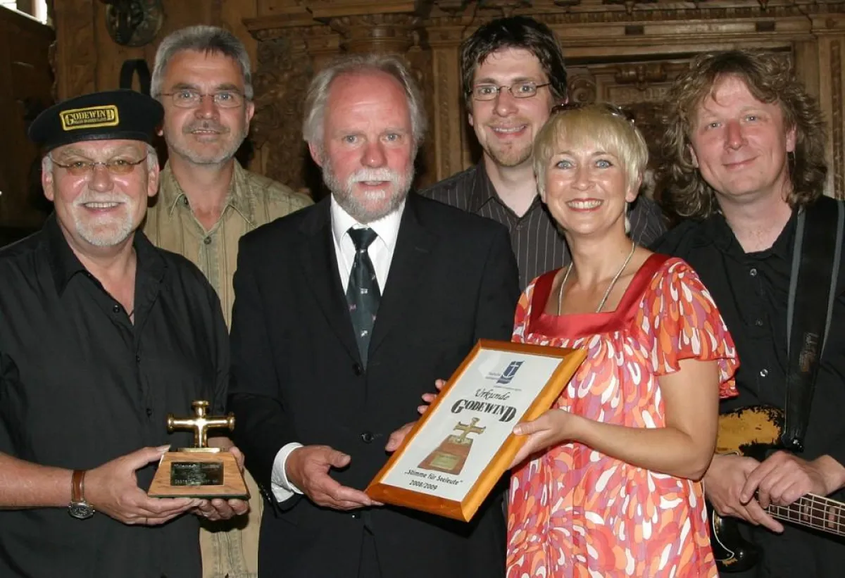28.05.08 Bremen - Weltkonferenz der Deutschen Seemannsmission e.V. (DSM). Foto (Gerhard Kling): Die Musikgruppe Godewind wird die Auszeichnung