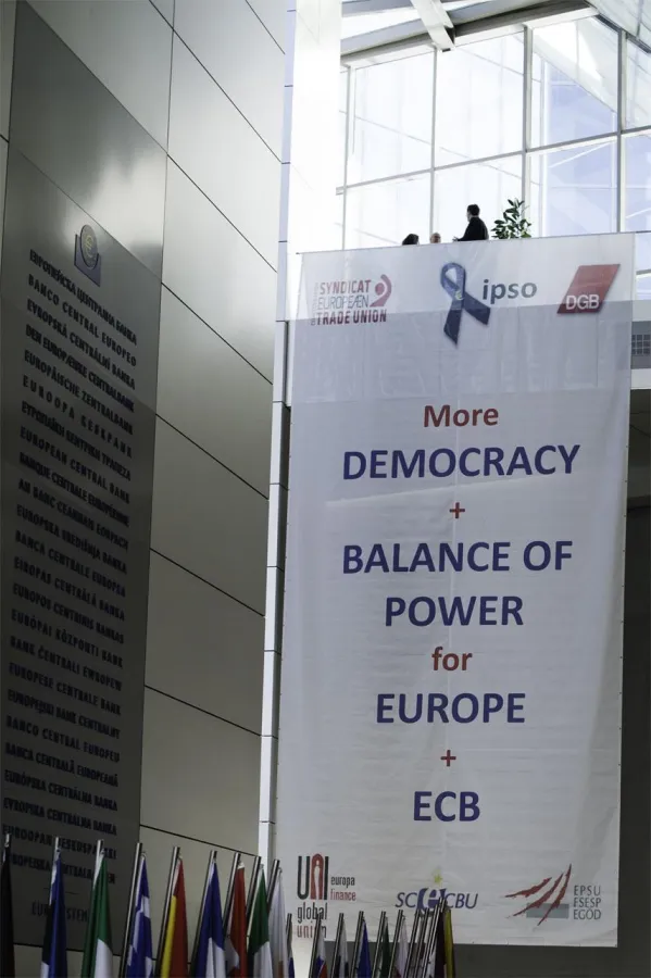 IPSO, die Mitarbeitergewerkschaft der EZB