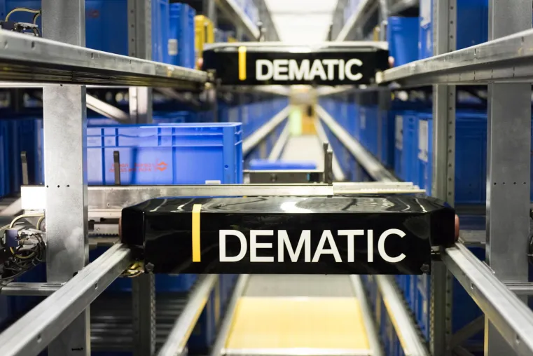 Bild: Dematic automatisiert Lager des Healthcare-Spezialisten IVF HARTMANN