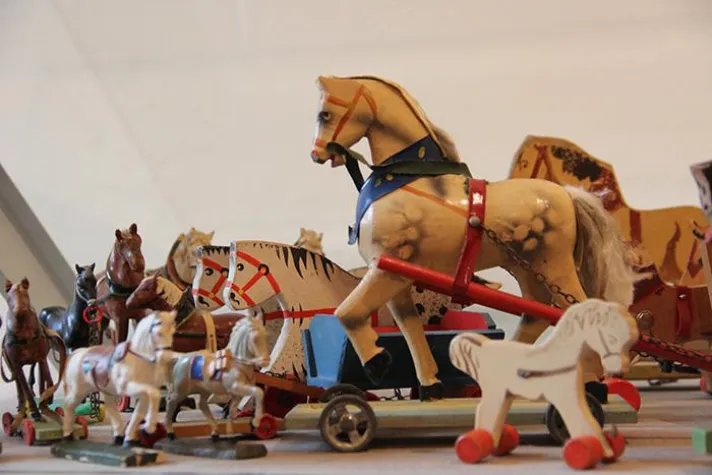 Bild: Große Spielzeugausstellung im Wolfacher Schloss