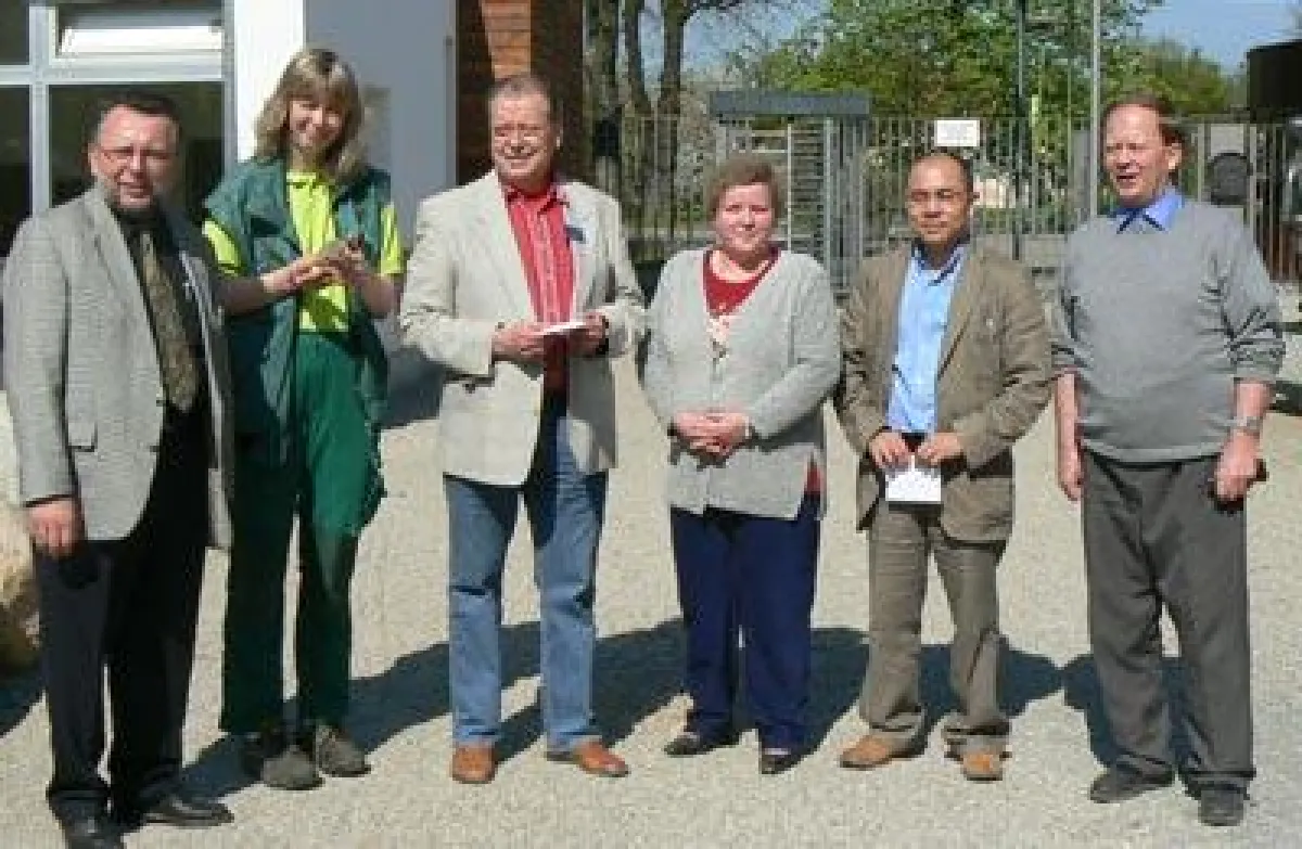 Sponsorenpflege ist im Zoo Hoyerswerda eine Selbstverständlichkeit.