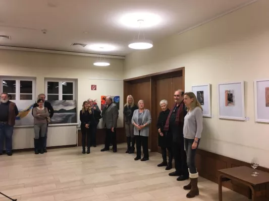 Bild: Zur Vernissage von Göppingen nach Kritzendorf