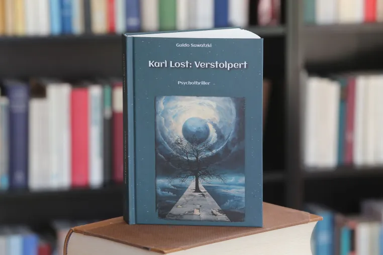 Karl Lost: Verstolpert - Psychothriller von Guido Sawatzki Bild: Karl Lost: Verstolpert - Psychothriller von Guido Sawatzki
