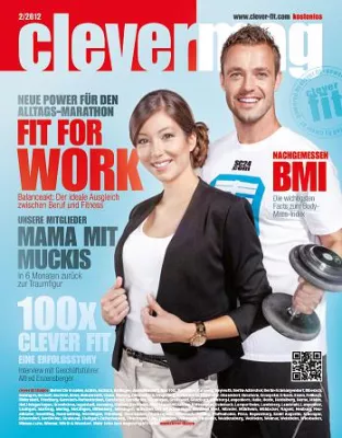Bild: Sport, Ernährung und Erfolgsgeschichten: Das clevermag ist in seiner Ausgabe 02/12 erschienen