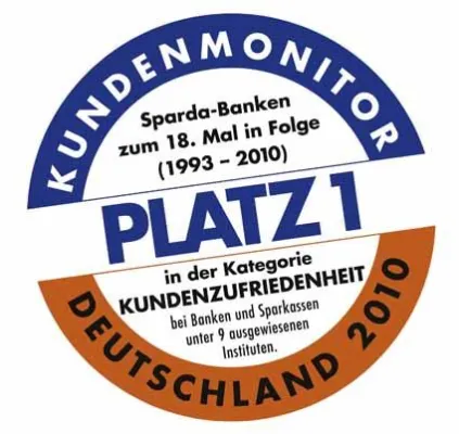 Bild: Kundenzufriedenheit wird volljährig - Sparda-Banken zum 18. Mal auf Platz 1 bei „Kundenmonitor Deutschland“