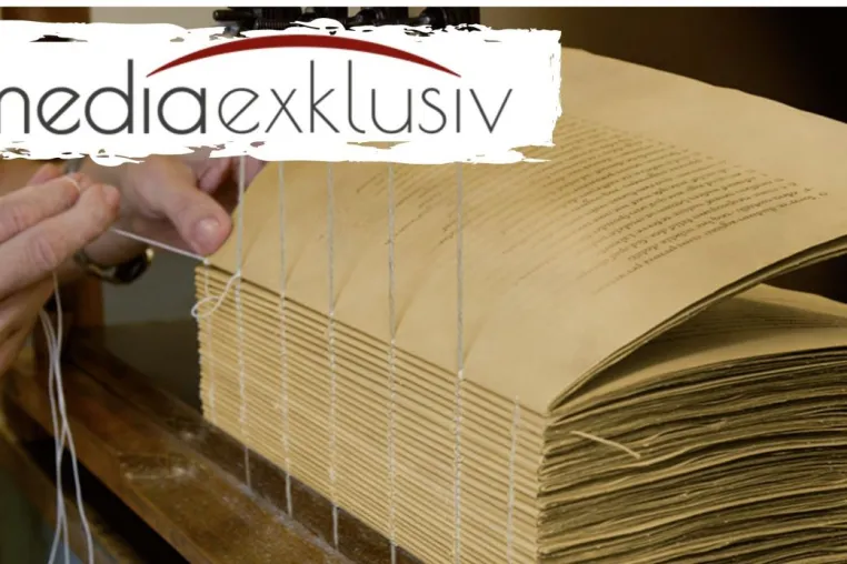Bild: Media Exklusiv: Kunst & Entwicklung der Buchbinderei 