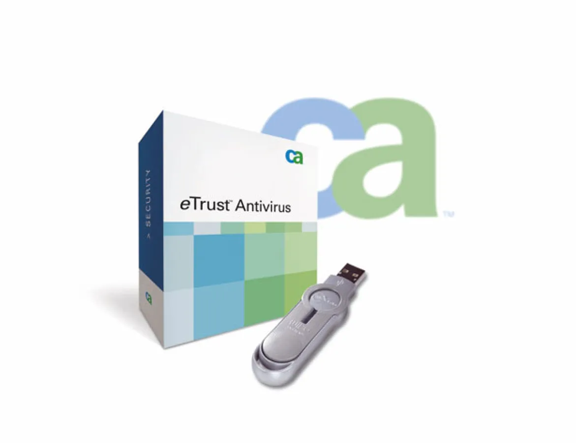 eTrust Antivirus + CM-Stick – das Ergebnis einer sicheren Partnerschaft.
