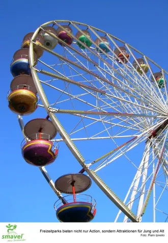 Spaß für alle – smavel.com vergleicht Freizeitparks Bild: Spaß für alle – smavel.com vergleicht Freizeitparks