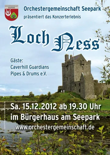 Bild: Konzerterlebnis "Loch ness" am Sa. 15.12.2012 in Freiburg