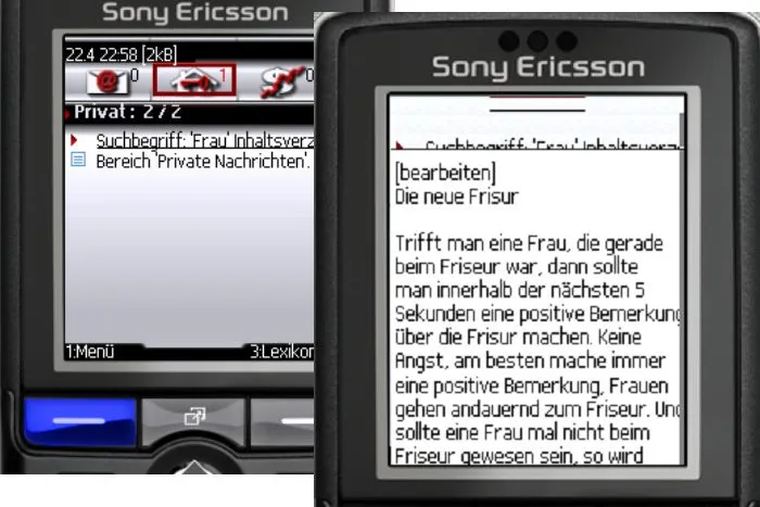 Bild: Push2You erlaubt mobilen Zugriff auf Uncyclopedia