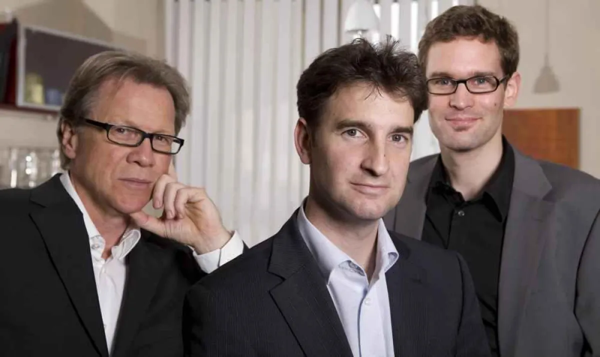 Von links nach rechts: Achim Kussmaul, Sven Lackmann, Curt Simon Harlinghausen