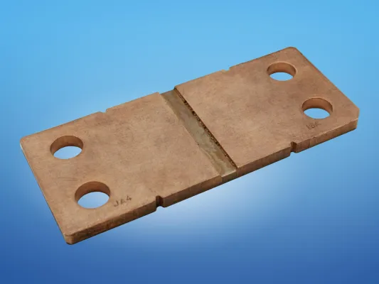 BAX-Shunt: Hochleistungsbauteil für Elektrofahrzeuge Bild: BAX-Shunt: Hochleistungsbauteil für Elektrofahrzeuge