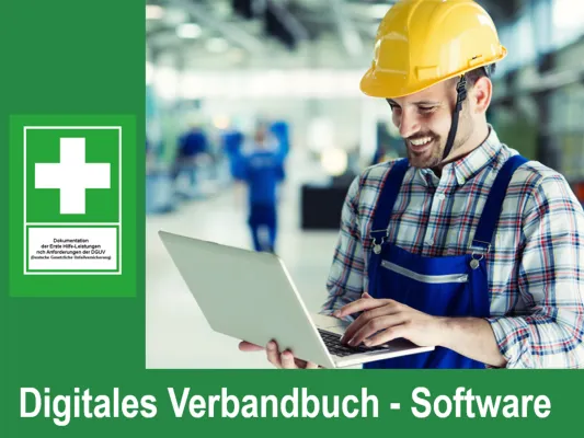 Bild: elektronisches Verbandbuch  - Eine Verbandbuch-Software hilft bei der Dokumentation