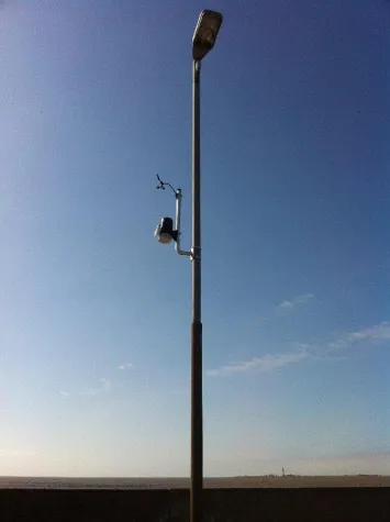 Bild: Ob Nebel oder Sonnenschein - Pellwormer Wetterdaten live im Internet