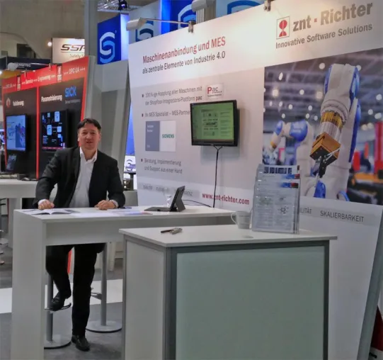 Bild: znt-Richter stellt erneut auf der SPS IPC Drives aus