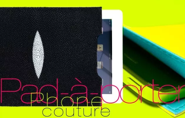 Bild: Haute Couture für iPhone und iPads bei Bethge Hamburg