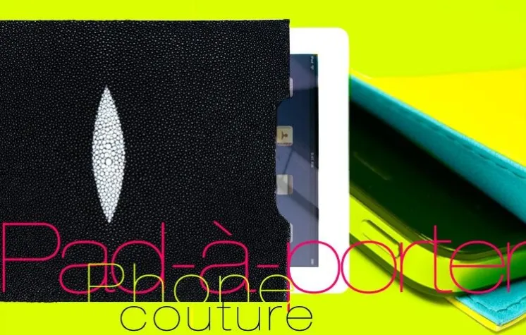 Bild: Haute Couture für iPhone und iPads bei Bethge Hamburg