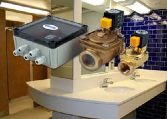 Bild: Spelsbergs Gehäuse im Einsatz für Wasserzufuhrkontrollsysteme von Watersavers