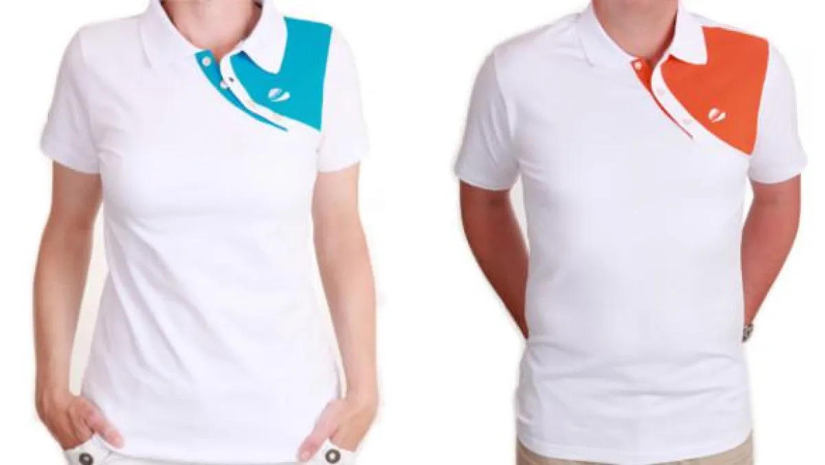 Das Aushängeschild von denigo: Poloshirts mit schräger Knopfleiste