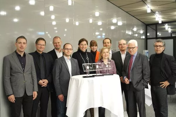 Bild: Preisverleihung für den Wettbewerb »Deutschlands Beste Klinik-Website 2012«