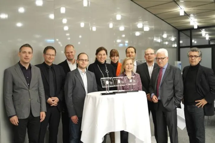 Bild: Preisverleihung für den Wettbewerb »Deutschlands Beste Klinik-Website 2012«