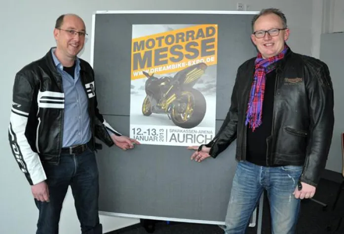 Bild: Motorrad-Messe in Aurich