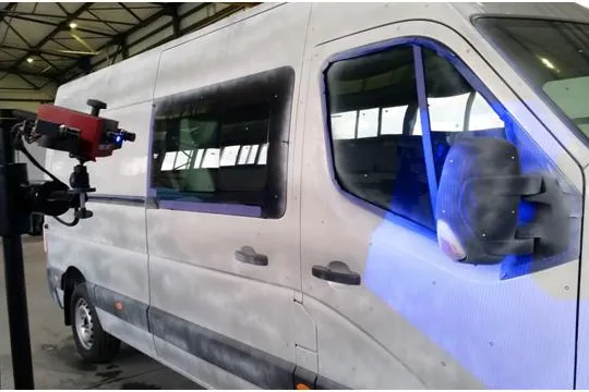Bild: 3D-Scan im Fahrzeugbau