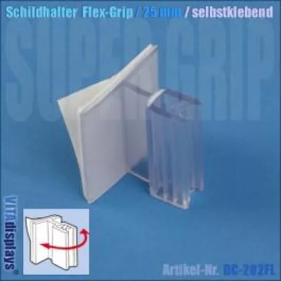 Bild: Schildhalter von VITAdisplays® unterstützen die Verkaufsförderung am PoS