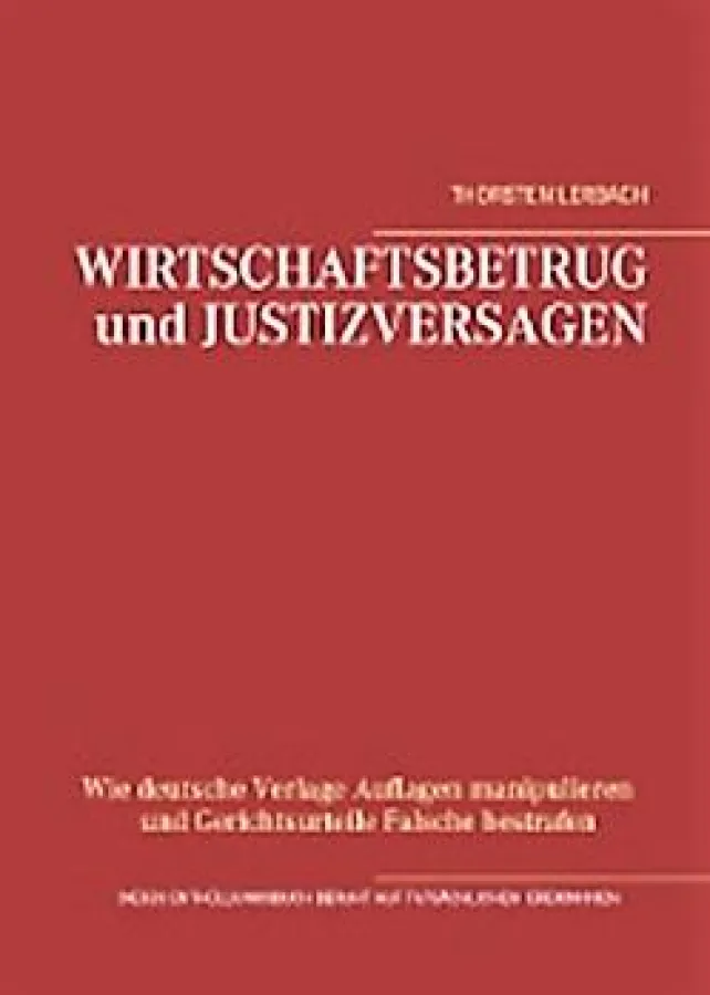 Buchcover Copyright Thorsten Lerbach