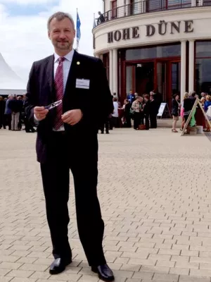 Marabu auf 8. Branchenkonferenz Gesundheitswirtschaft Bild: Marabu auf 8. Branchenkonferenz Gesundheitswirtschaft