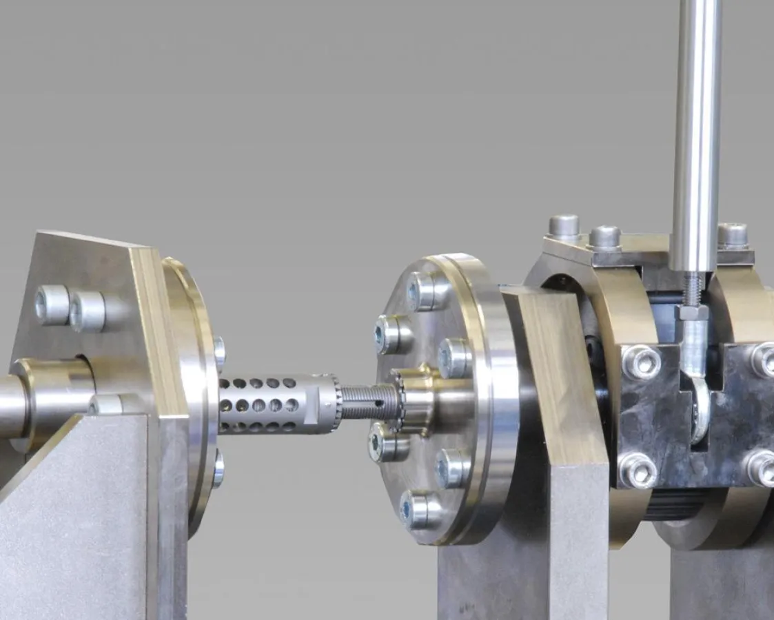 Torsionsprüfung an einem Wirbelkörperersatz