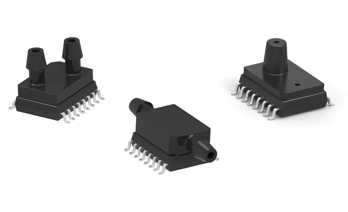 TPS – Niederdrucksensor im SOIC-Gehäuse (© AMSYS/TE Connectivity)