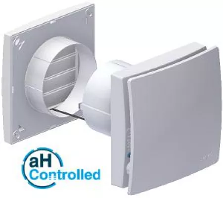 Aero_aH:100 intelligenter Abluft Ventilator zur Raumentfeuchtung Bild: Aero_aH:100 intelligenter Abluft Ventilator zur Raumentfeuchtung